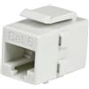 StarTech.com Accoppiatore di rete jack Keystone RJ45 Cat 6 bianco, F/F, Cat 6 Coupler (C6KEYCOUPLWH)