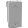 BTICINO Puls. doppio 1P interbloc. 10A grigio - JG4037N