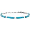 Breil Collezione CARVIN, Bracciale Uomo in Acciaio, Pietre Naturali, Gioiello idee regalo uomo