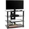 Ciatti Porta tv Nero Mobile KIT (60x38,8x70cm)