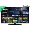 Telefunken Tv 43 ( LED ) Fire OS Black TE43759S48U4P