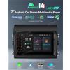 XTRONS AUTORADIO GPS Android 14 WiFi 7" XTRONS Fiat Ducato Citroen Jumper Peugeot Boxer