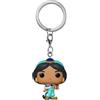 Funko Pop! Keychain: Princess Holiday - Jasmine - Disney Princesses - Principesse Disney - Mini Figura in Vinile da Collezione Novità Portachiavi - Riempitivi per Calze - Idea Regalo - Minifigure