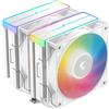 DEEPCOOL Dissipatore ad Aria DeepCool AG620 WH ARGB V2 - Ventola 120mm Hydro Bearing, Bianco