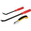 Xiaomoyu Kit Rimozione di Graffette per Tappezzeria con Estrattore, Rimozione della clip pinza, Strumento di Rimozione Auto, Rivetti Clip Pinze Fastener Remover Puller Tool Kit - 3 Pz