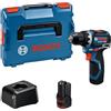 Bosch Professional 12V System Trapano-avvitatore a batteria GSR 12V-32 (Advanced KickBack Control, motore brushless, incl. 2,0 Ah, GAL 12V-20, L-BOXX)