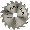 Bosch 1x Lama per Sega Circolare Precison (per Legno, Ø 184 x 2.5/1.5 x 20/16 mm, 24 Denti, ATB, con 1x Anello di Riduzione 16 mm, Accessori Seghe Circolari)