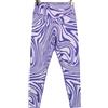 VITALITY X COSMOPOLITAN Leggings The Storm Da Donna LARGE Viola Alta Vita