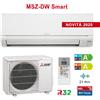 Mitsubishi MSZ-DW35VF + MUZ-DW35VF Condizionatore Climatizzatore 12000btu A++/A+ R32 INVERTER wifi ready