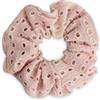 SXQLYH Fascia elastica per capelli Scrunchie in tessuto elastico, per capelli bobbles, spessa, morbida, comoda, per coda di cavallo, per donne e capelli lunghi (rosa)