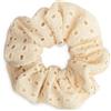 SXQLYH Fascia elastica per capelli Scrunchie in tessuto elastico, per capelli bobbles, spessa, morbida, comoda, per coda di cavallo, per donne e capelli lunghi spessi (giallo)
