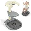Eirolace Supporto per Doccia per Bambini 2 En 1,Soporte De Baby Shower,Con Soporte Para Cabezal De Ducha,Altura Ajustable,Con Piso Sin Deslizamiento Y Mango De Seguridad,Soporte De Ducha Durante 8-36 Meses