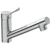 Ideal Standard BC294AA Ceralook Miscelatore da appoggio su lavello, a bocca bassa orientabile ed estraibile, doccetta a 1 funzione, cromato