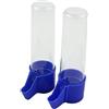 Nobleza - 2 x Abbeveratoio Uccelli, Abbeveratoio dell'alimentatore della Gabbia 90ml - Adatto per Uccelli da Compagnia di Piccole e Medie Dimensioni Come Canarini e Parrocchetti
