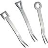 Salvinelli Forchettina Antipasto Modello Geometrico 119 Mm Acciaio 12 Pz