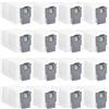 APZOVO 16 Sacchetti di Ricambio per Roborock QV 35A/35S/Saros 10R/Qrevo Curv/Qrevo Edge/S8 MaxV Ultra/S8 Max Ultra/Q Revo/Qrevo Pro/Qrevo MaxV/Qrevo S/Qrevo Master/Qrevo Slim, 3L Sacchetti Polvere