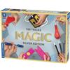 Thames & Kosmos , 698225, Magic: Silver Edition, 100 Tricks, Blow Your Friends And Family Away with These Amazing Magic Tricks, 24 Props, Ages 8+