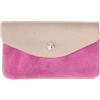 Ebarrito Portamonete in pelle patchwork