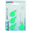 Profimed Paro Flexi Grip 4 Pezzi Scovolino Interdentale Medio, Verde