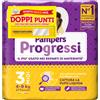 Pampers Progressi Midi Taglia 3 27 Pannolini 4-9 Kg
