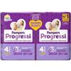 Pampers Progressi Maxi Taglia 4 7-18 Kg 42 Pannolini