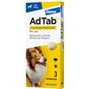Adtab Per Cani 22-45 Kg 3 Compresse Masticabili 900 Mg Blu