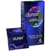 Durex Lunga Durata Con Lubrificante X6 Profilattici