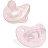 Chicco Gommotto Physioforma Soft Rosa 2-6 Mesi 2 Pezzi Silicone