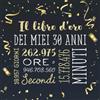 Majosta Il libro d'oro dei miei 30 anni: Un libro degli ospiti per la festa di 30° compleanno - Regalo e decorazioni di compleanno per uomo e donna - 30 anni - Libro per raccogliere auguri e foto degli ospiti