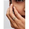 Pandora Anello Cuore in Rilievo Giallo mis.52 Donna Pandora