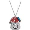 Swarovski COLLANA ALICE IN WONDERLAND FUNGO ROSSO SWAROVSKI