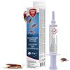 Protect Home Fastion Gel Scarafaggi, Insetticida gel pronto all'uso, Veleno scarafaggi, Efficace Elimina l'intera colonia in breve tempo, Azione per ingestione. Ambienti interni. 20g