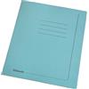 Esselte MANILLA, 25 pezzi Cartelline 3 lembi A4 espandibili, Cartoncino 295 gr, 25 x 35 cm, 100% riciclato - Azzurro