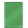 Esselte Buste L PVC Cristal, per Archiviare e Conservare Documenti in Formato A4, Confezione da 25 Buste Verde Trasparenti, 55436