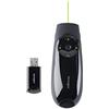 Kensington K72426Eu Puntatore Laser Expert Verde E Controllo del Cursore, Puntatore Wireless con Joystick E Pulsanti Retroilluminati