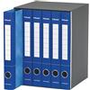 Esselte ESSENTIALS 6 Raccoglitori 2 anelli tondi A4 25 x 33cm Dorso 4cm Blu