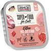 MAC's Cat in vaschetta 32 x 100 g Alimento umido per gatti - Kitten Tacchino, Anatra & Manzo