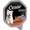 Cesar Junior Vaschette con Tacchino e Vitello - 28 x 150 g