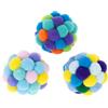 TIAKI Gioco per gatti TIAKI Palline con pompon - 3 pz