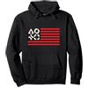 Teamzad Battlefield Class USA Patriot Flag Army Game Design BF6 Felpa con Cappuccio, Unisex per Adulti, Nero, L