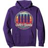 Regalos y souvenirs de Outer Banks Ropa Outer Banks. Tavole da Surf retrò - Vintage Surf Felpa con Cappuccio, Unisex per Adulti, Verde Foresta, M