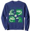 Harry Potter Nuovo Design 2025 Grifondoro Serpeverde Felpa, Unisex per Adulti, Bianco, XXL