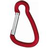 BEST DIVERS Moschettone ALLUMINIO 80 mm - Rosso
