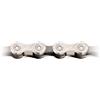 KMC CATENA X11 11V - 118 MAGLIE, ARGENTO NERO