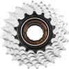 SUNRACE RUOTA LIBERA A FILETTO MFR2A 5V - 14-24 DENTI, ARGENTO NERO pacco pignoni
