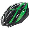 WAG CASCO RIDER - M (54-58 CM), NERO VERDE