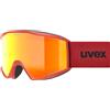 UVEX BLAST FM S3 RUST MATT/RED CLEAR Maschera Sci / Snowboard