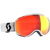 SCOTT GOGGLE FAZE II 7884+AMP RED CHROME S3 Maschera Sci Unisex