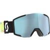 SCOTT SHIELD S2 + EXTRA LENS S1 BLACK/NEON YELLOW Maschera Sci Unisex