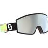 SCOTT GOGGLE AMBIT COMPACT 4755+AMP WHITE CHROME S2 Maschera Sci Unisex